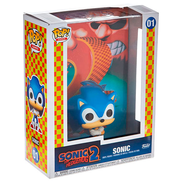 Figura POP Game Cover Sonic Exclusive Frikytopia