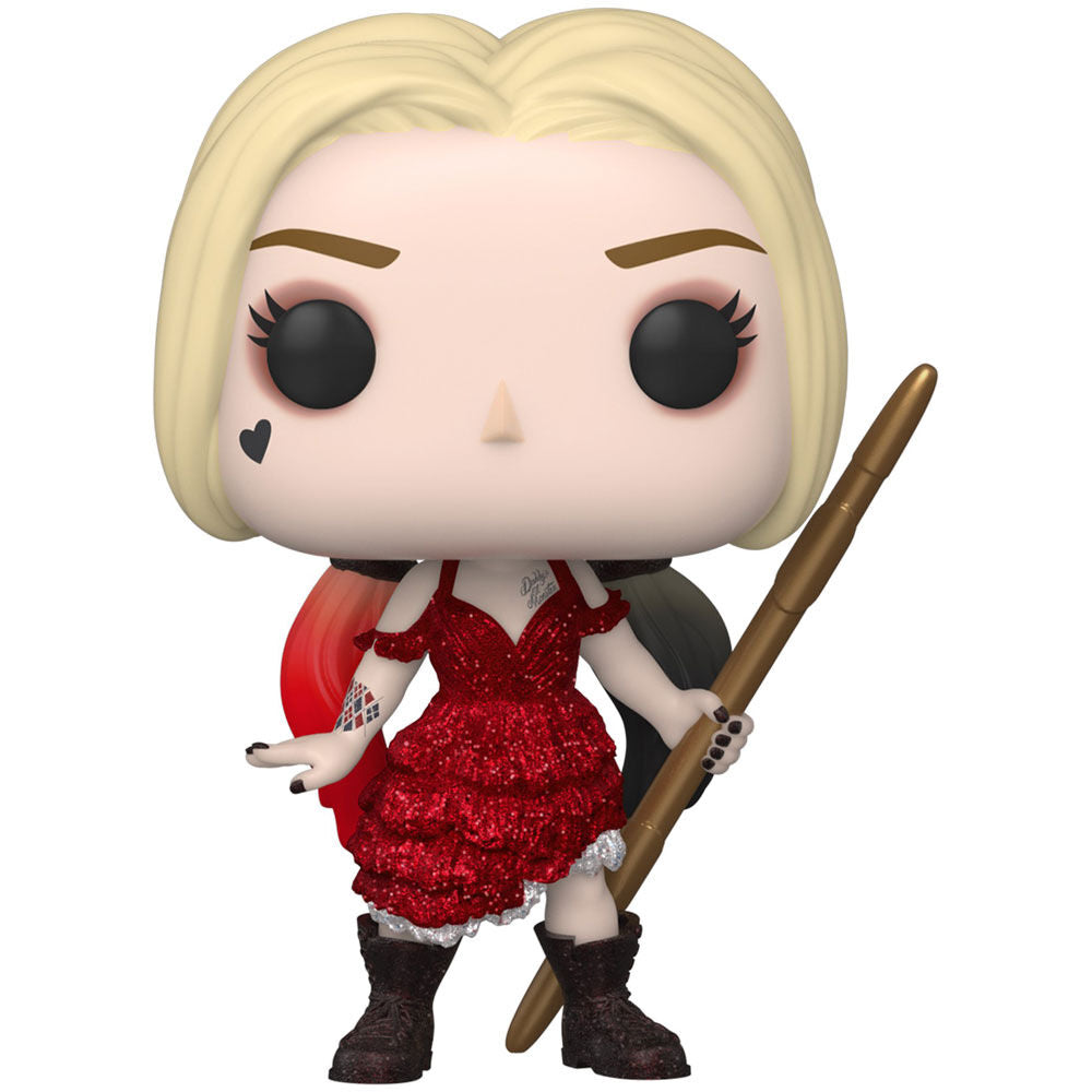 Set Figura POP Tee DC Comics Harley Quinn Talla XL