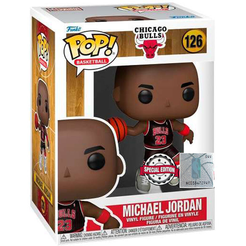 Figura POP NBA Chicago Bulls Michael Jordan With Jordans