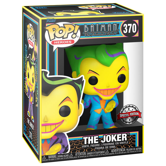 Set Figura POP Tee DC Comics Batman Joker Exclusive Talla L