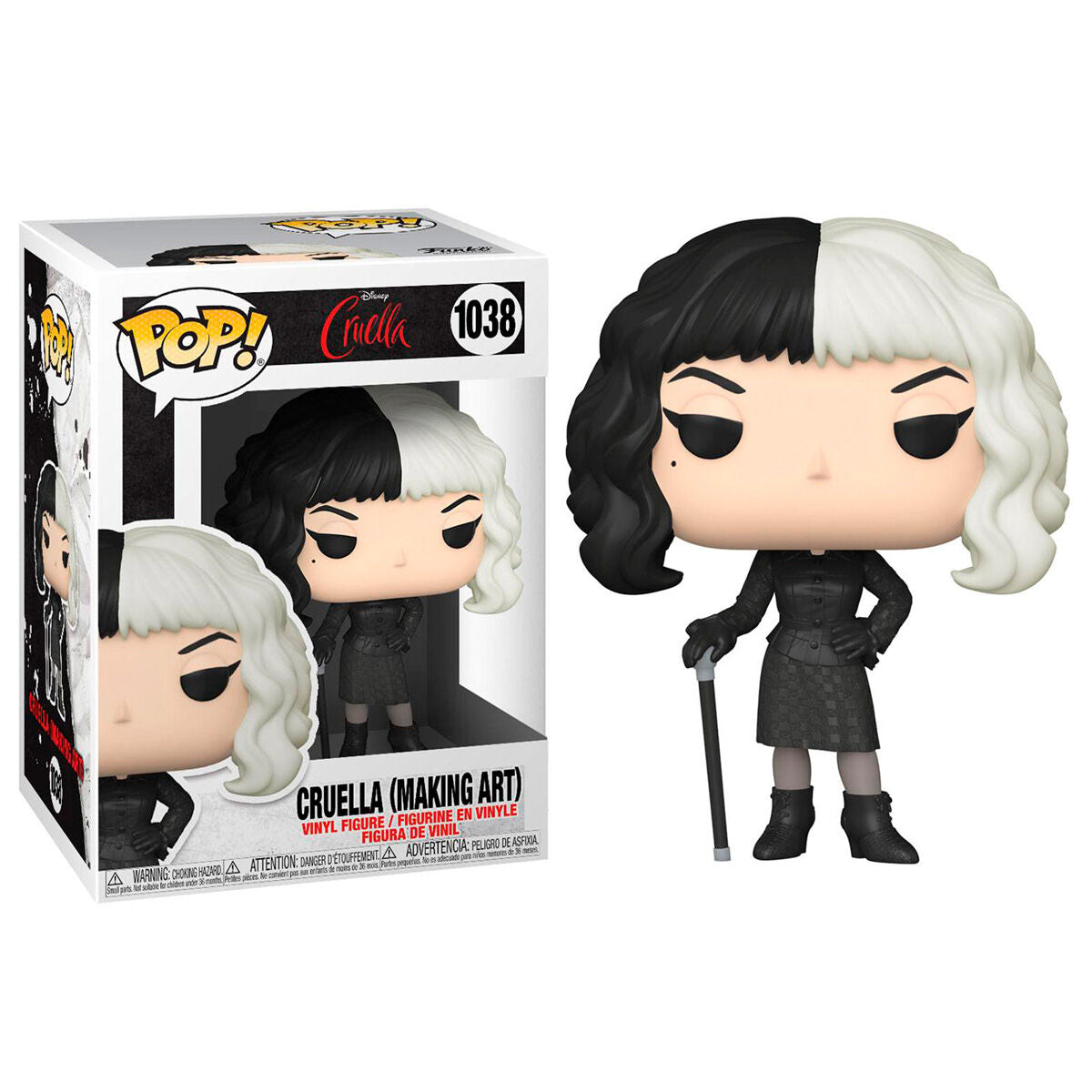 Funko Pop! Cruella Making Art Cruella de Vil Disney Frikytopia