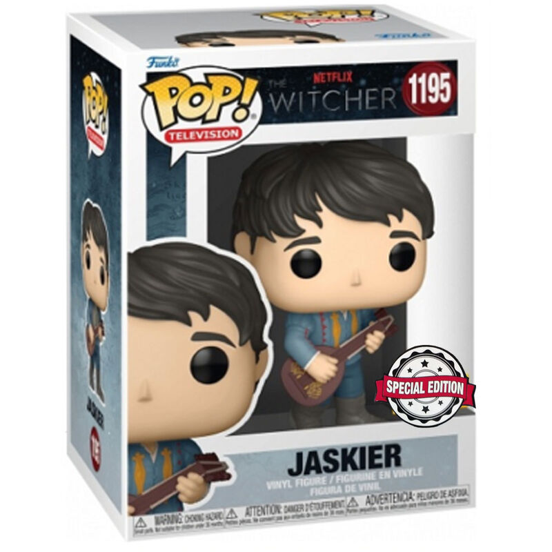 Figura POP The Witcher Jaskier Exclusive Frikytopia