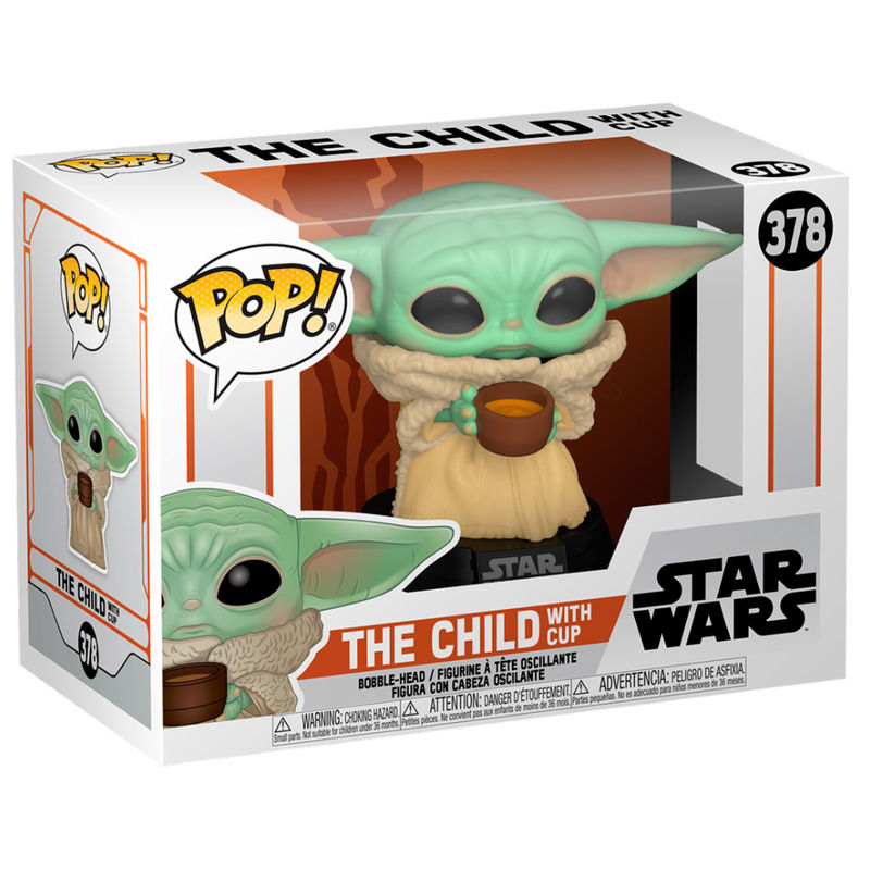 Funko Pop! Mandalorian The Child with Cup Star Wars