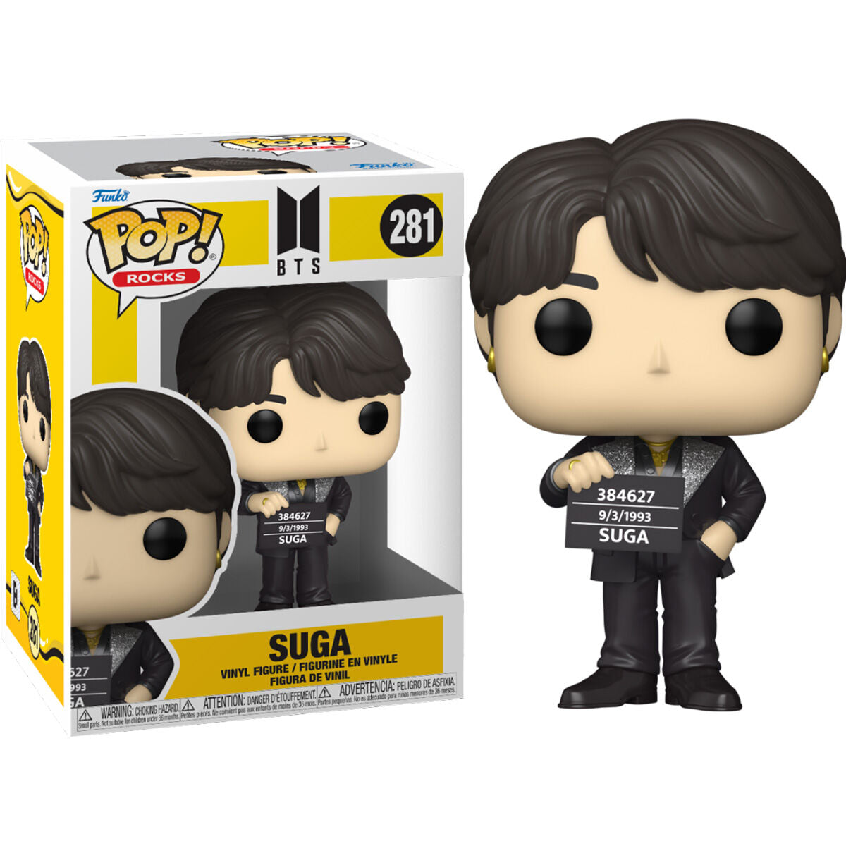 Figura POP BTS Suga Frikytopia