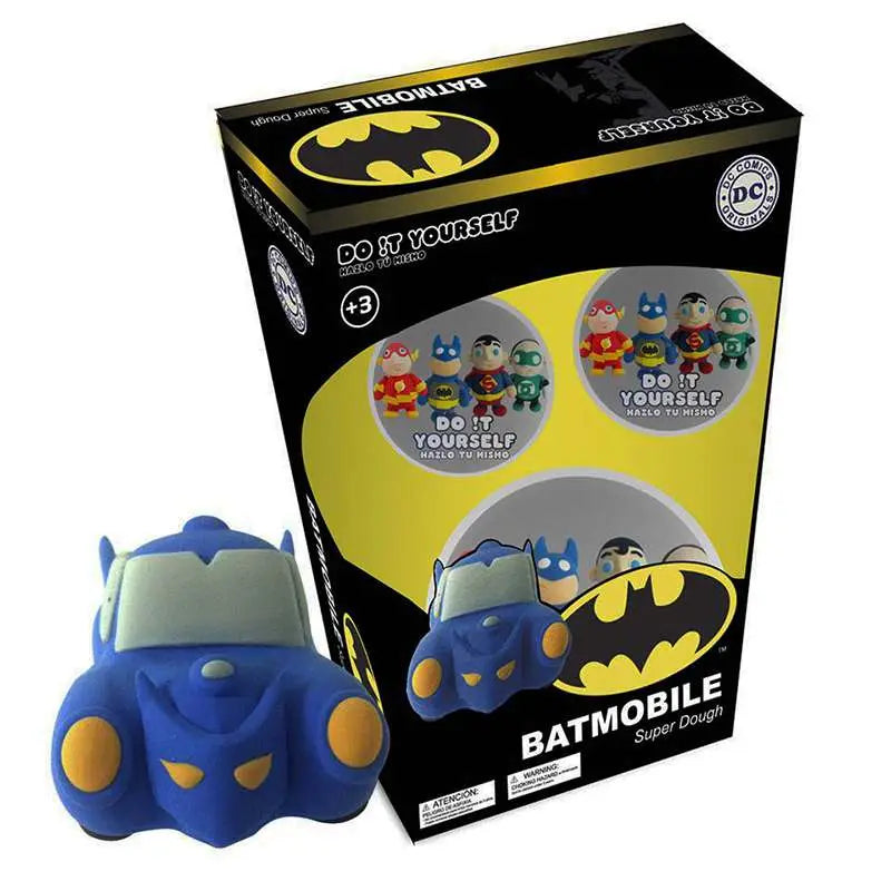 BATMOBILE SUPER DOUGH VEHICLES DIY Frikytopia