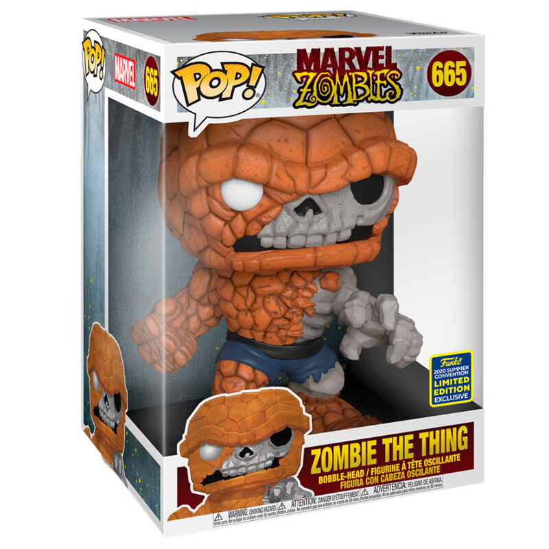 Funko Pop! Zombies The Thing Exclusive — MARVEL