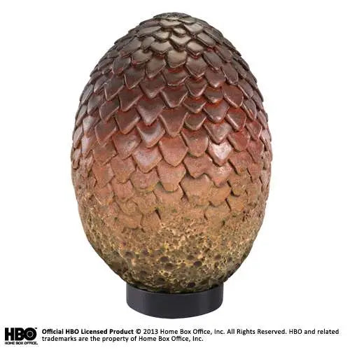 Replica The Noble Collection Juego de Tronos Huevo Dragon Drogon 20cm