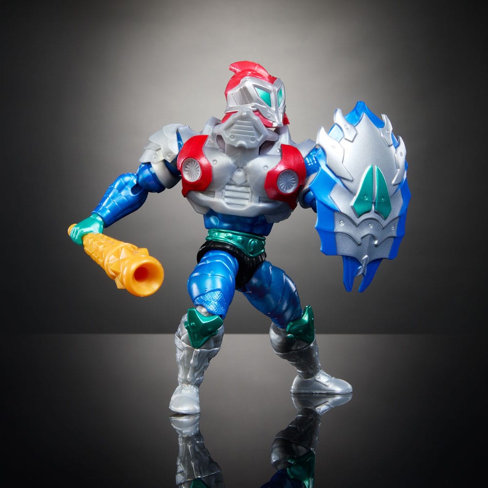 MOTU x TMNT Turtles of Grayskull Figura Mekaneck 14 cm