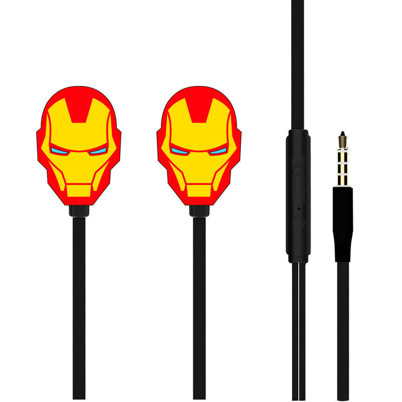 Auriculares Iron Man Marvel Frikytopia