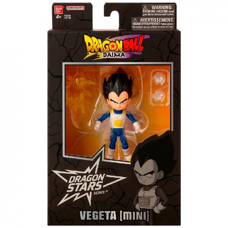 Figura bandai dragon stars series dragon ball daima vegeta mini