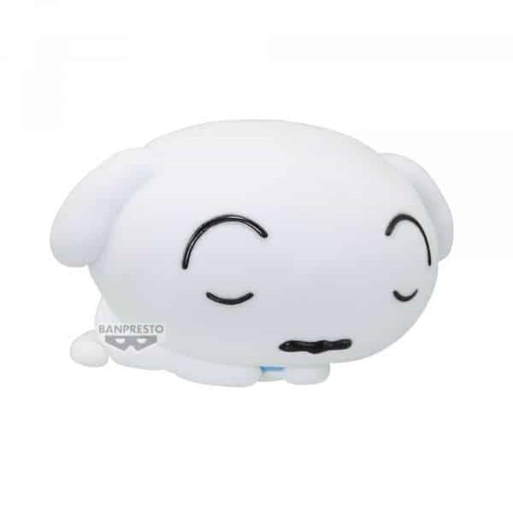 Figura banpresto crayon shinchan fluffy puffy shiro nevado ver b 6cm