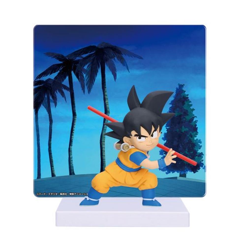 Figura banpresto dragon ball daima goku con panel 7cm Frikytopia