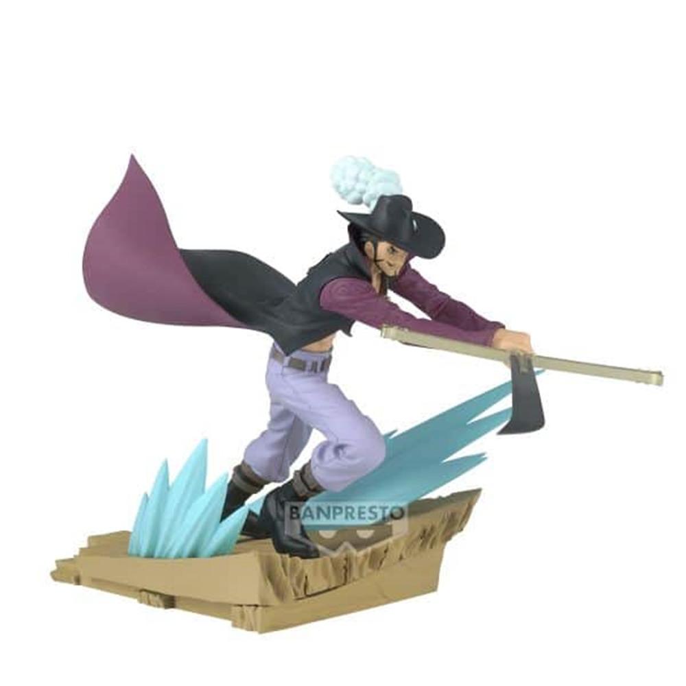 Figura banpresto one piece senkozekkei dracule mihawk 12cm Frikytopia