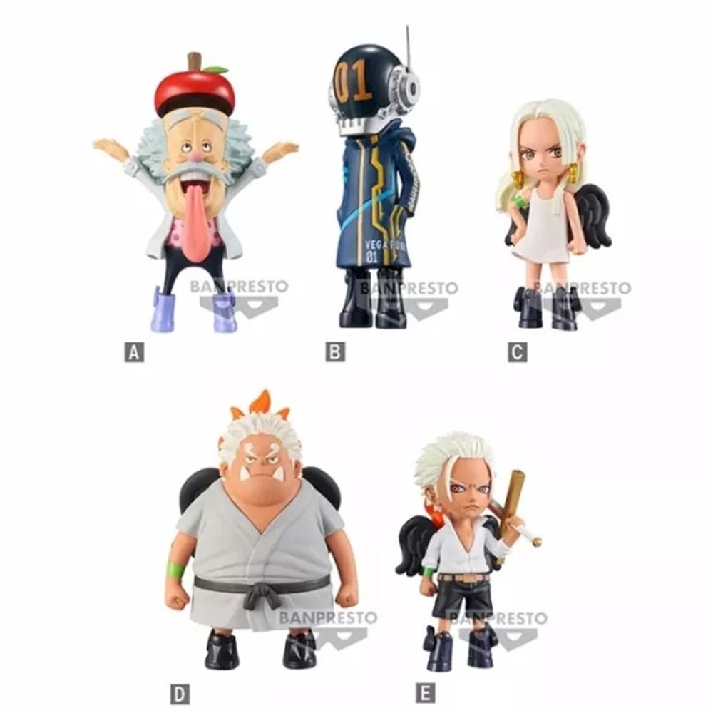 Figura banpresto one piece world collectable egg head 4 unidad aleatoria 7cm Frikytopia