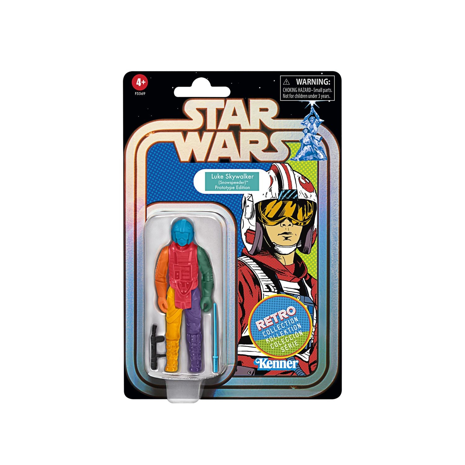 Star Wars Retro Collection Figura Luke Skywalker Snowspeeder 2022 Frikytopia
