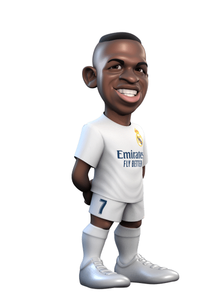 Figura Minix Real Madrid Vinicius Frikytopia
