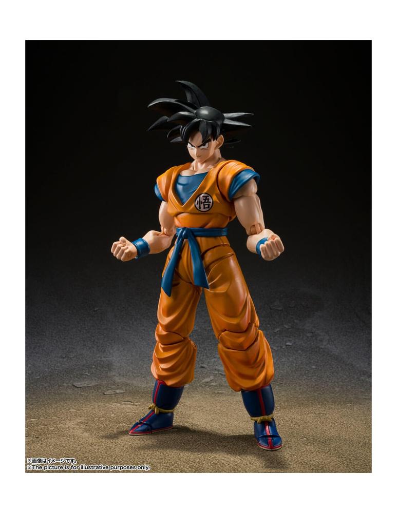 Figura S H Figuarts Son Goku Super Hero Dragon Ball Super 14cm