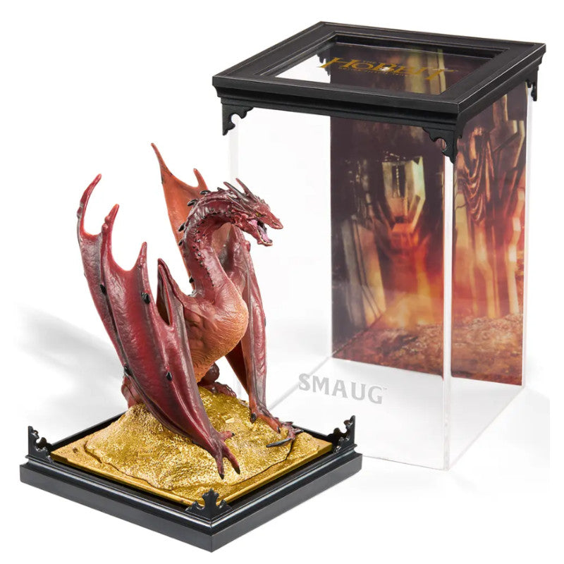 El Senor de los Anillos Figura Diorama Smaug 17cm Noble Collection