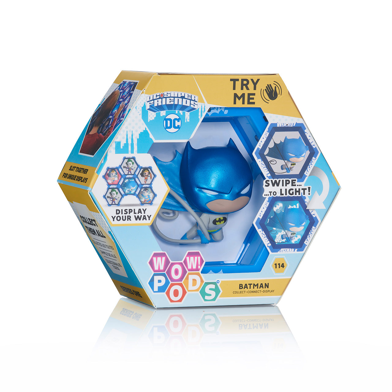 Figura Wow Pod DC Batman Blue Metallic Frikytopia