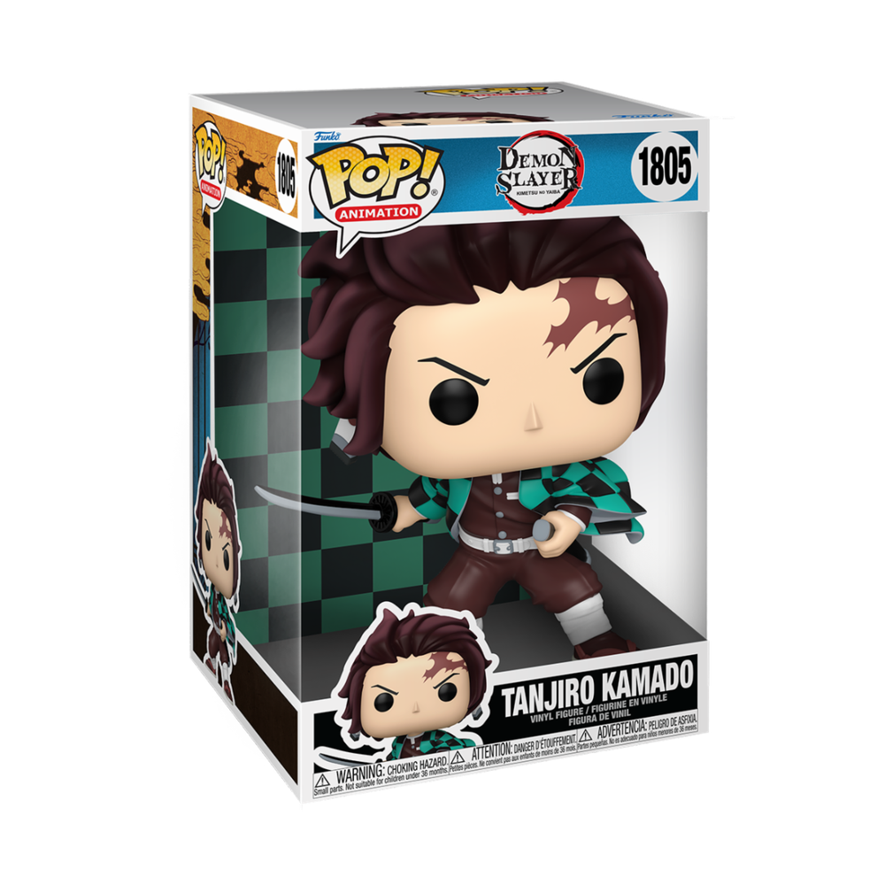 Demon Slayer Super Sized Jumbo POP Vinyl Tanjiro Kamado Funko
