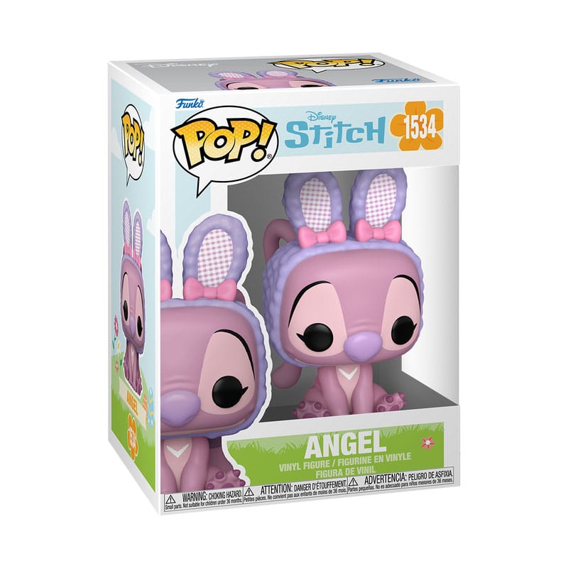 Figura POP Disney Stitch Angel Conejo de Pascua