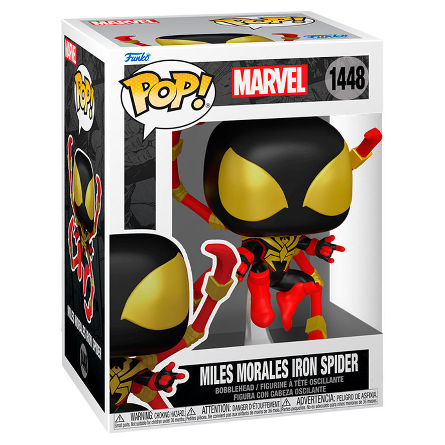 Funko POP Marvel Spider-Man Comics Miles Morales Iron Spider