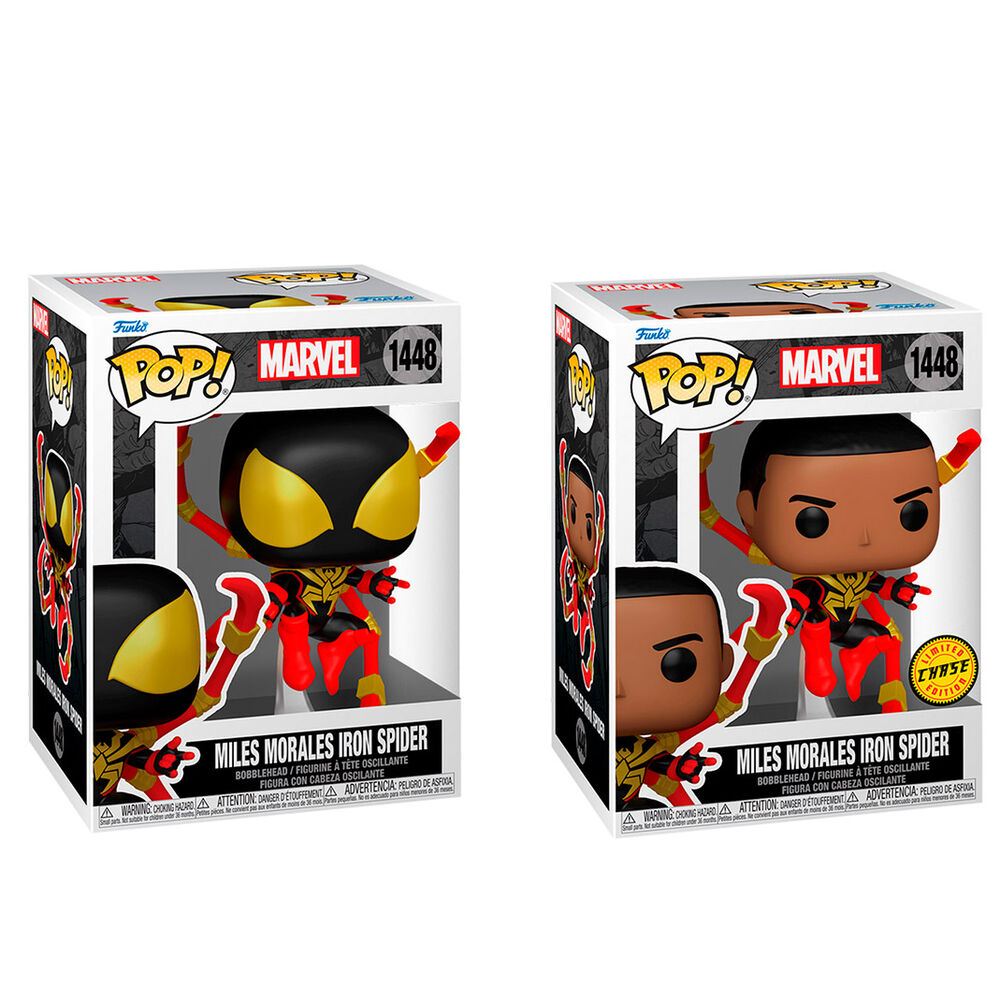 Funko POP Marvel Spider-Man Comics Miles Morales Iron Spider
