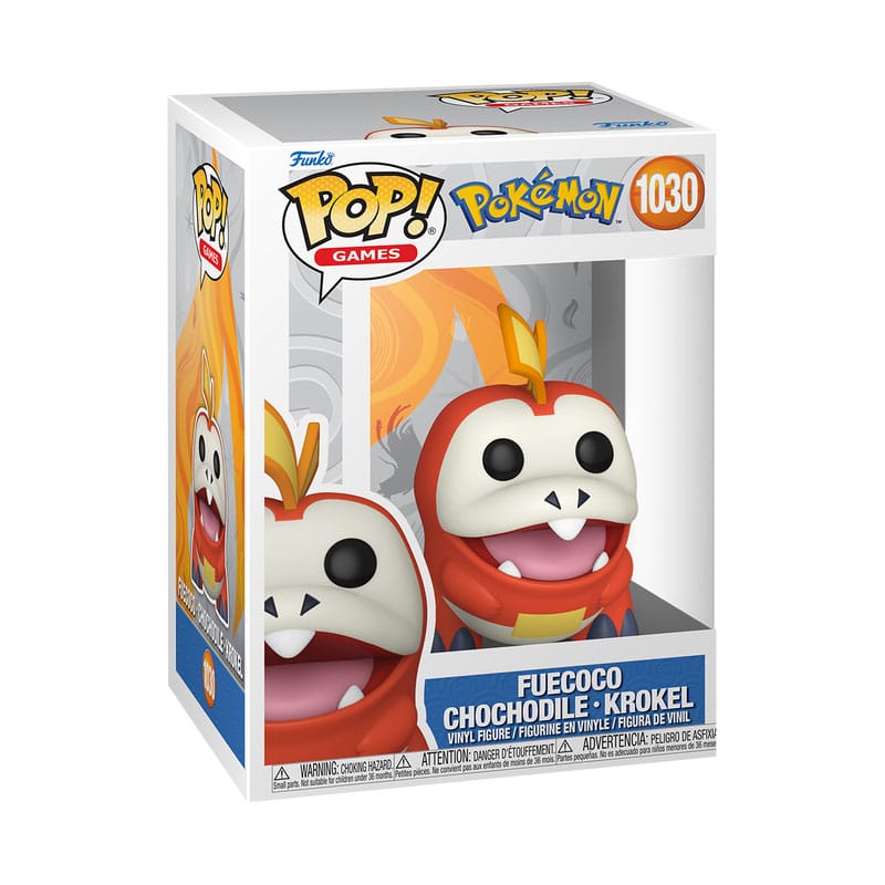 Pokemon POP Games Vinyl Fuecoco Funko 9cm