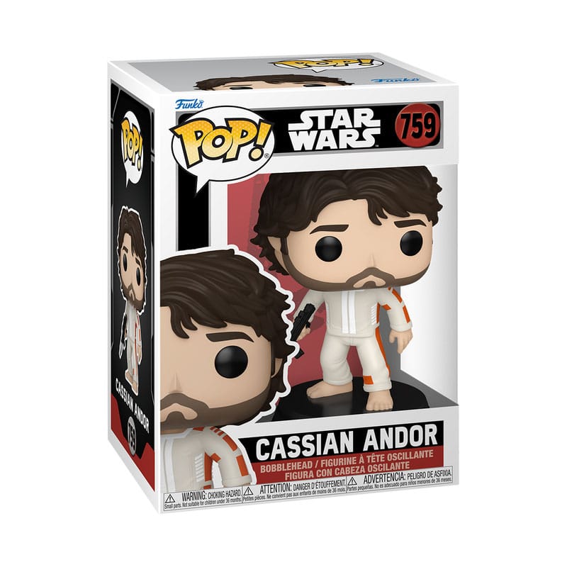 Star Wars Andor POP TV Vinyl Figura Cassian Andor 9cm Frikytopia