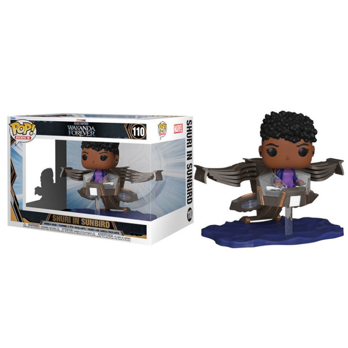 Funko POP Super Deluxe Marvel Black Panther Wakanda Forever Shuri in Ship Frikytopia