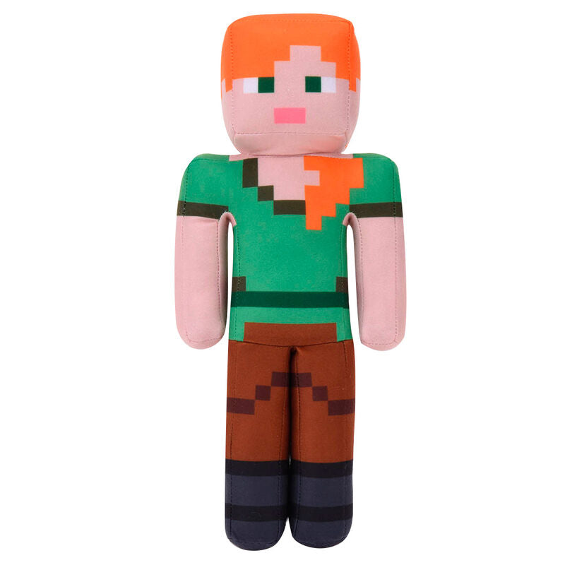 Peluche Alex Minecraft 35cm Frikytopia