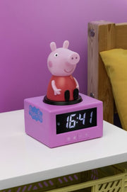 Reloj Despertador Peppa Pig con Cable USB Paladone