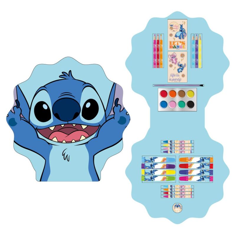 Set Coloreable Stitch Disney Frikytopia