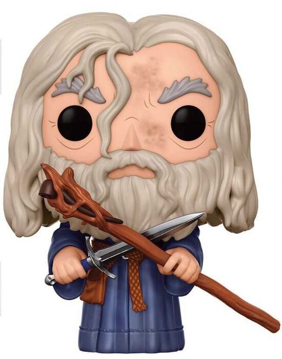 Figura POP El Señor de los Anillos Gandalf 9cm Frikytopia