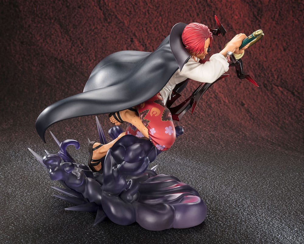 Estatua One Piece Figuarts ZERO Extra Battle Shanks Divine Departure 20cm