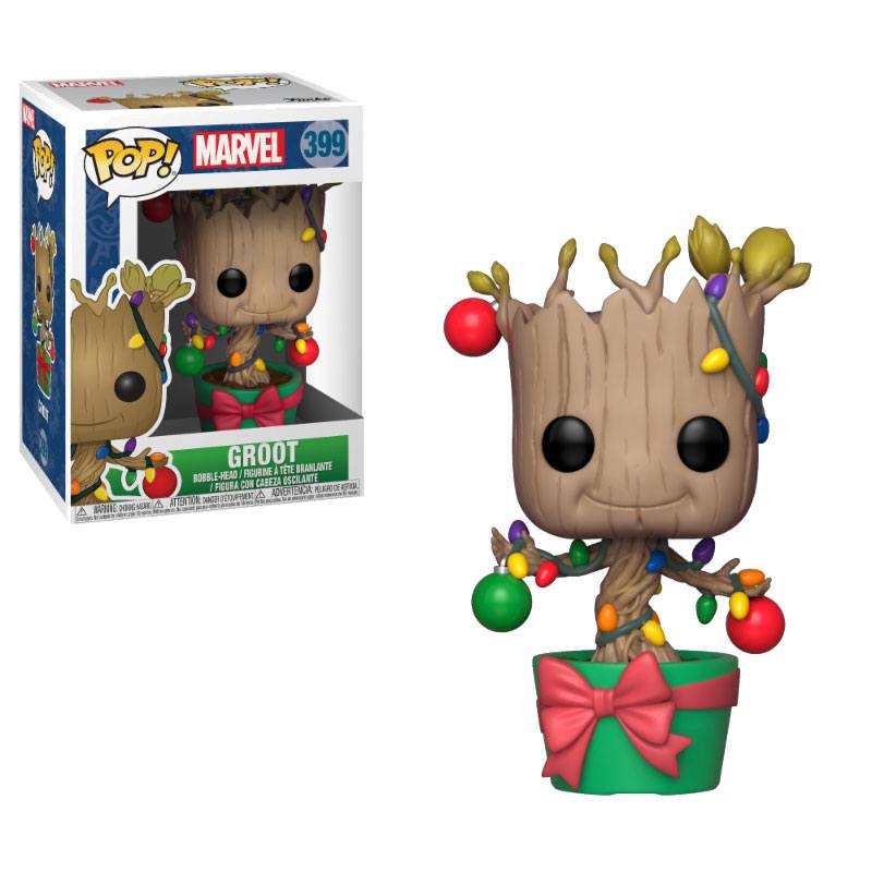Figura POP Marvel Holiday Groot with Lights and Ornaments