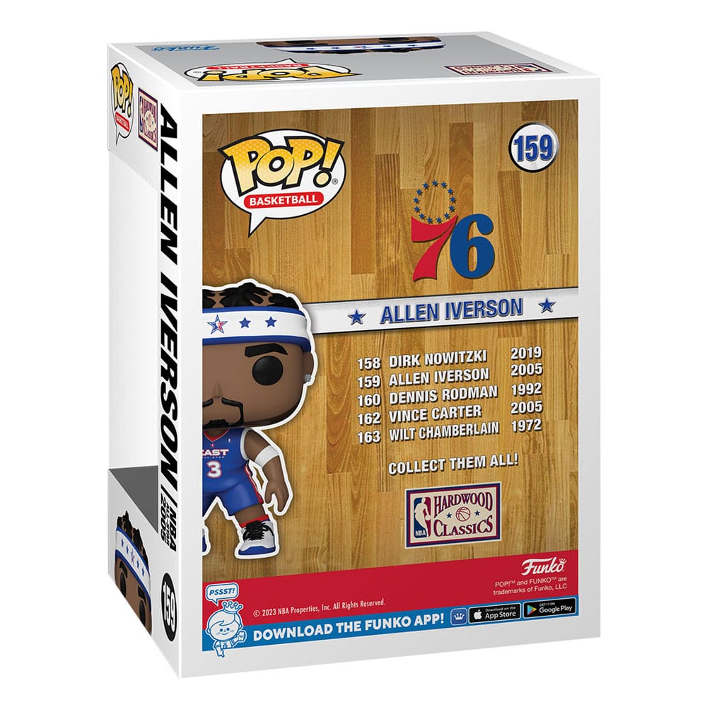 Figura POP NBA All-Stars Allen Iverson 2005