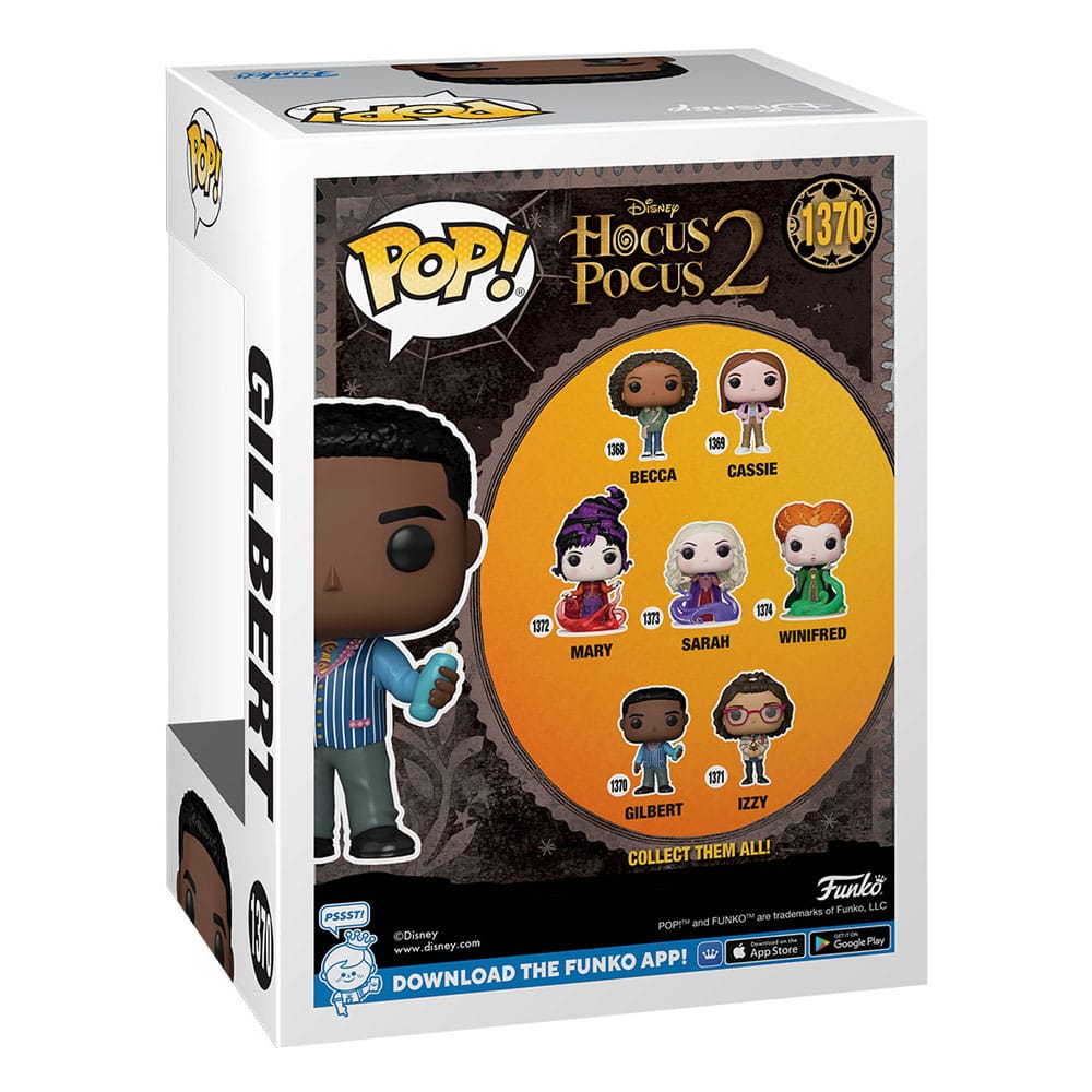 Hocus Pocus 2 Figura POP Disney Vinyl Gilbert w candle 9cm