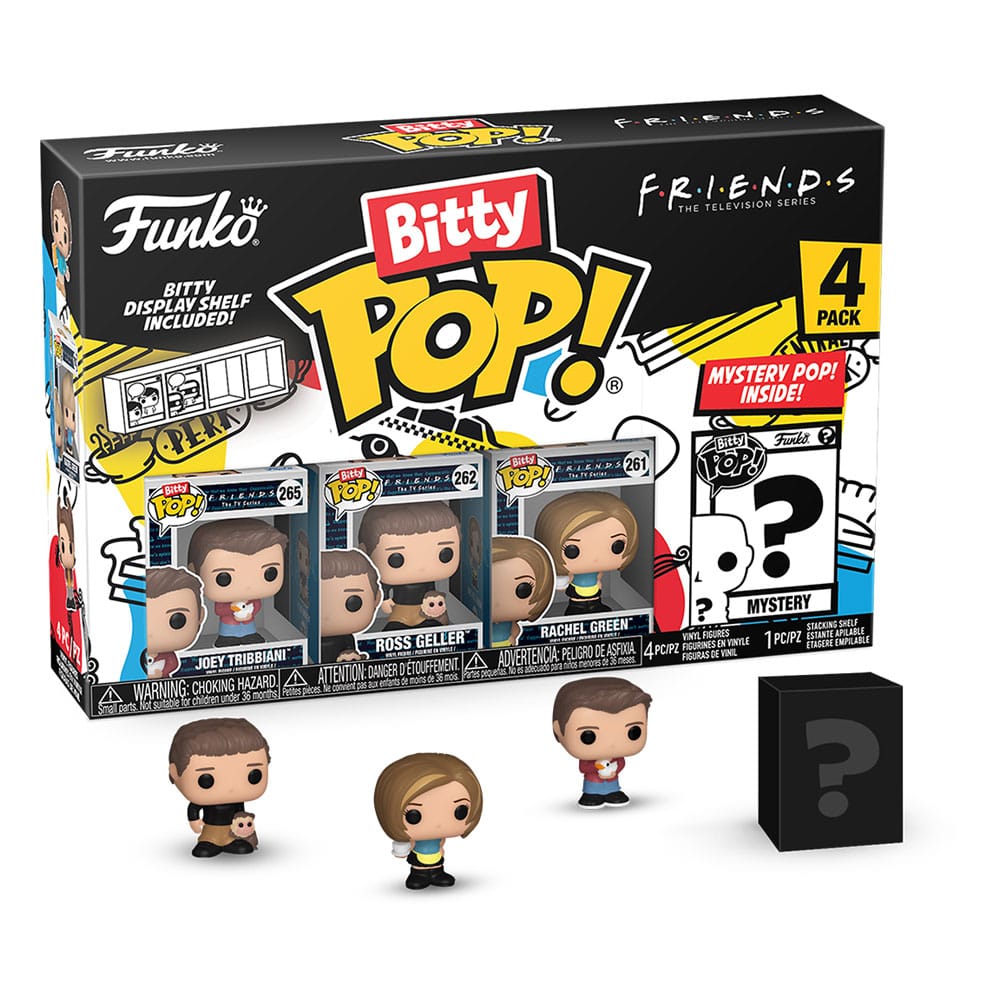 Blister 4 figuras Bitty POP Friends Joey
