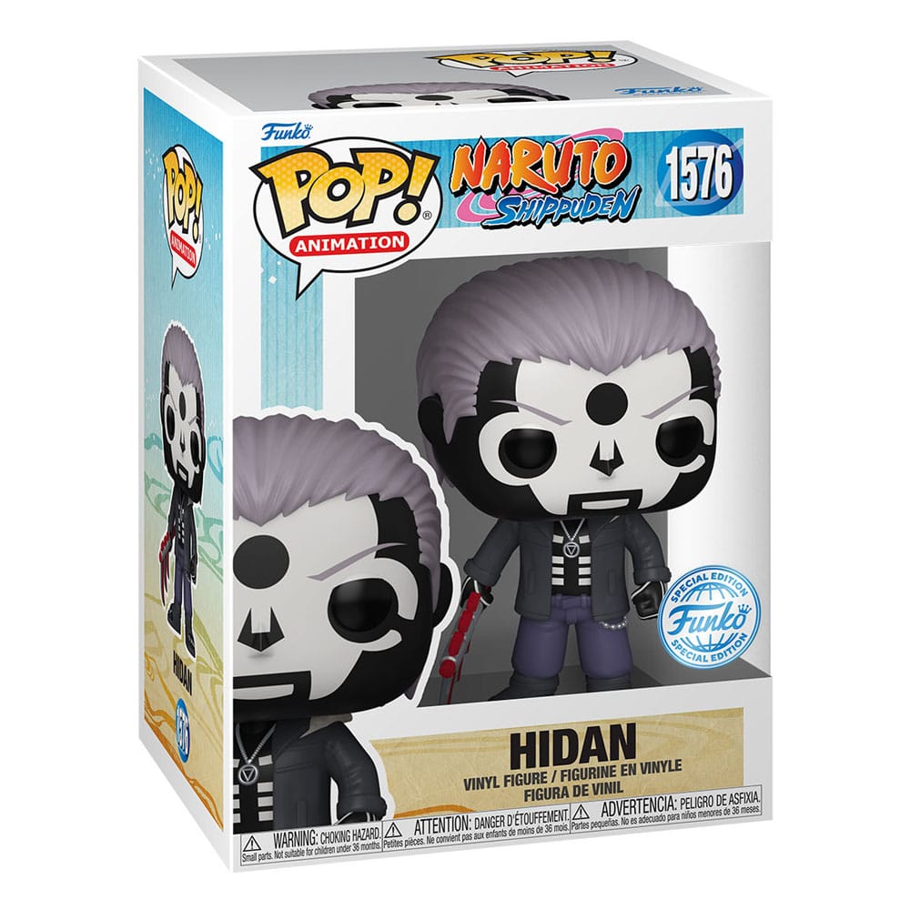 Naruto POP Animation Vinyl Figura Hidan w jacket Exclusive Edition 9cm