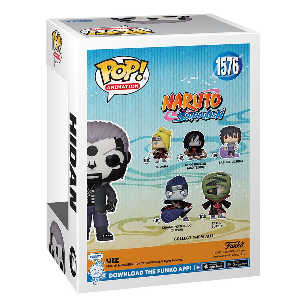 Naruto POP Animation Vinyl Figura Hidan w jacket Exclusive Edition 9cm