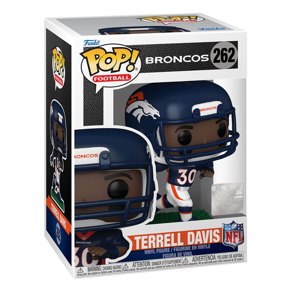 NFL Legends POP Sports Vinyl Figura Broncos Terrell Davis 9cm