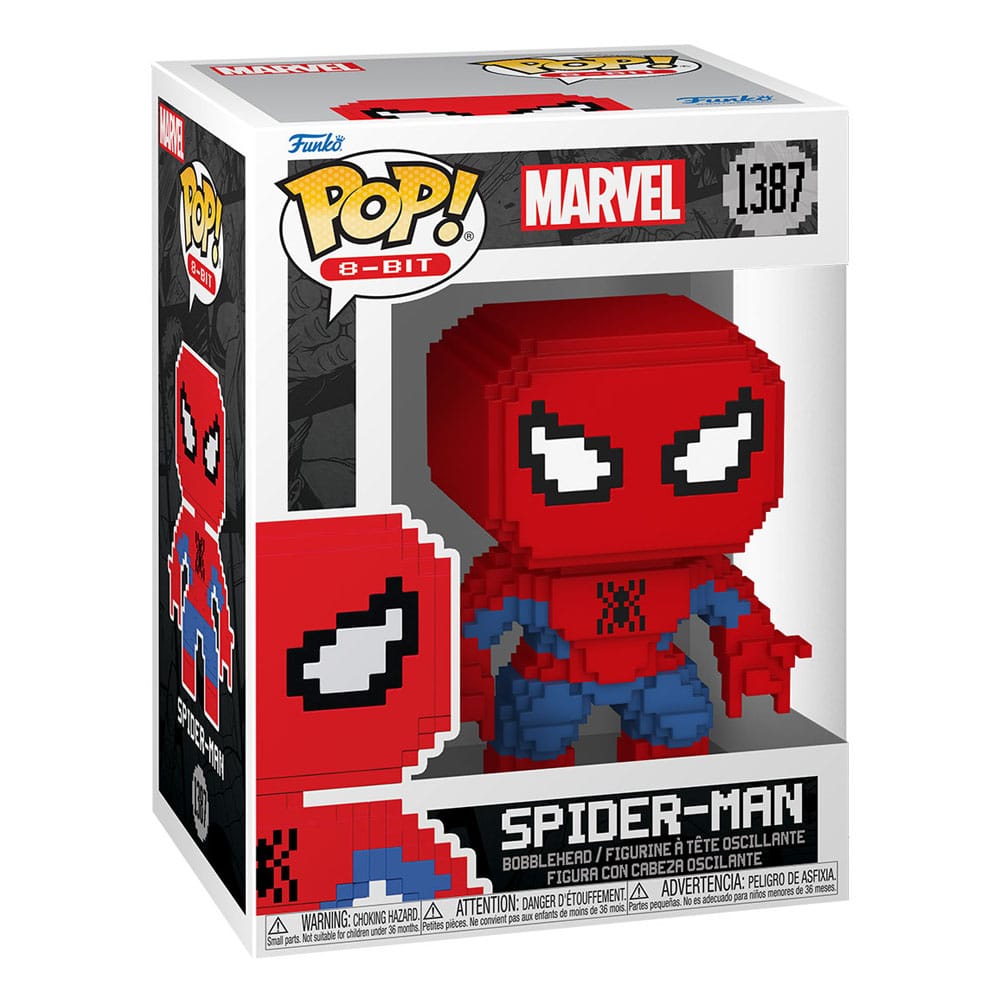 Marvel POP 8-Bit Vinyl Figura Spider-Man 9cm