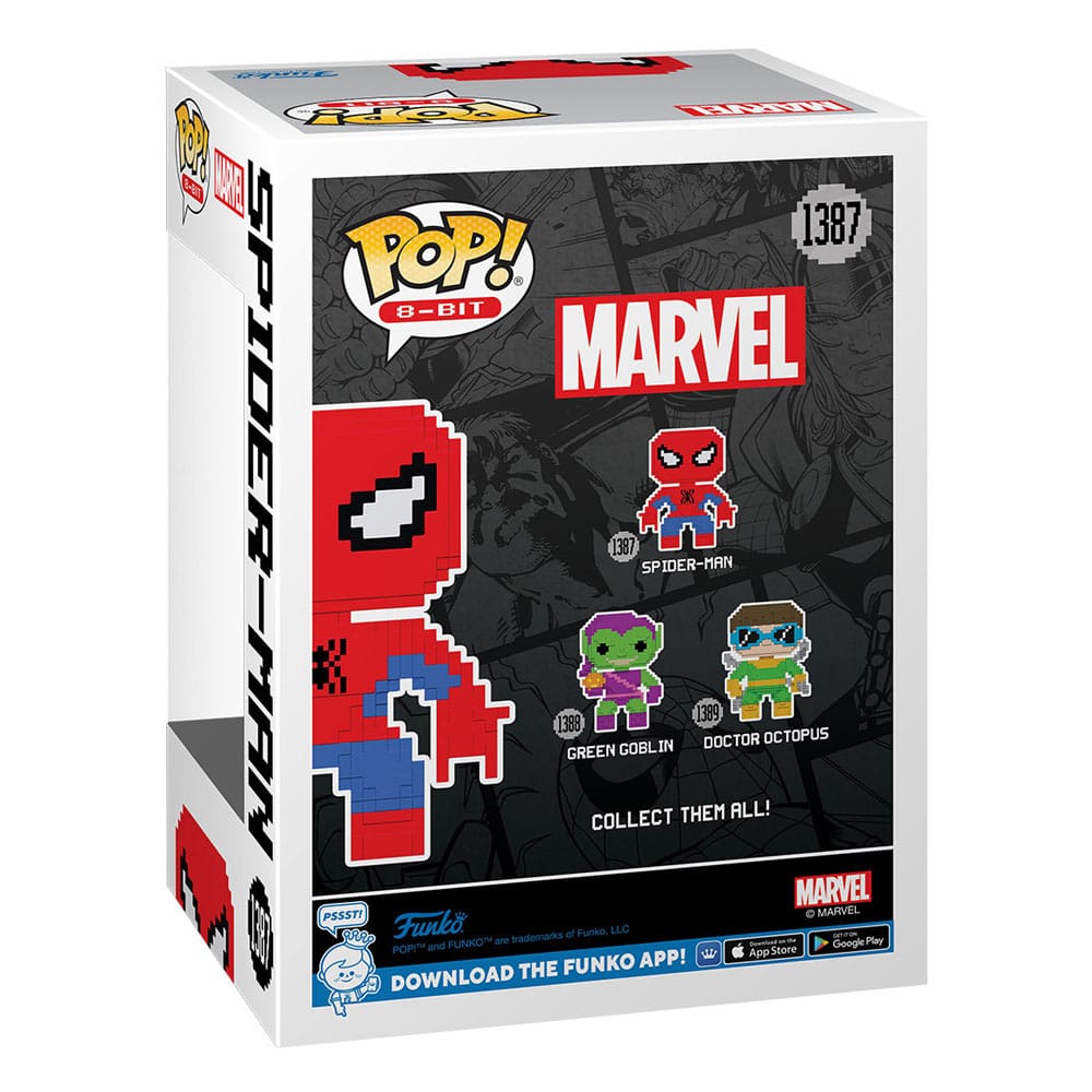 Marvel POP 8-Bit Vinyl Figura Spider-Man 9cm