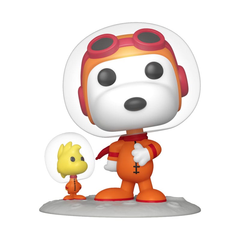 Figura POP Peanuts Astronaut Snoopy and Woodstock 9cm Frikytopia