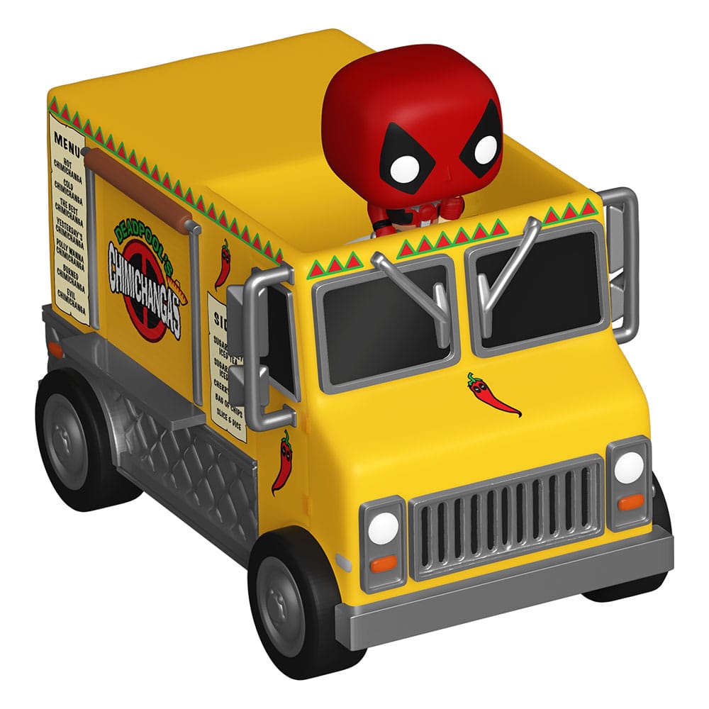 Marvel POP! Rides Vinyl Figura Deadpool w/Chimichanga Truck 2,5 cm Frikytopia