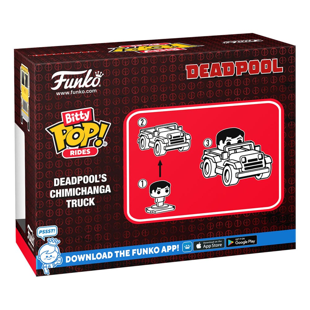 Funko Pop! Rides Deadpool w/Chimichanga Truck 2, — MARVEL