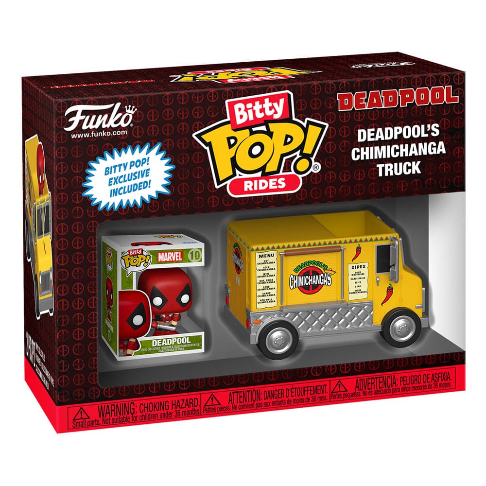 Funko Pop! Rides Deadpool w/Chimichanga Truck 2, — MARVEL