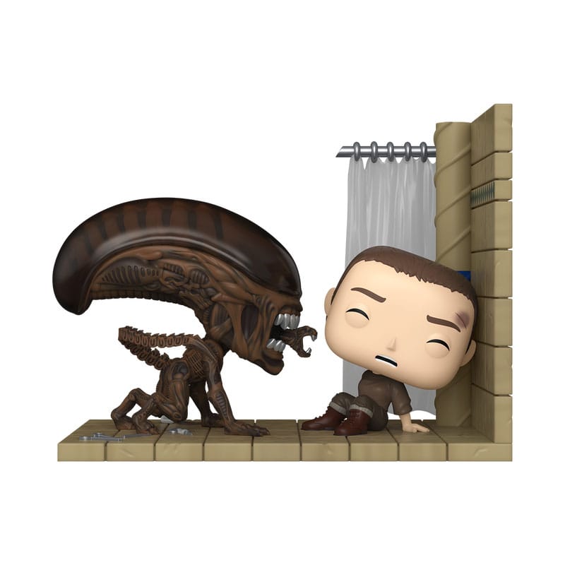 Alien 3 POP Moments Vinyl Figuras Ripley and Xeno 9cm