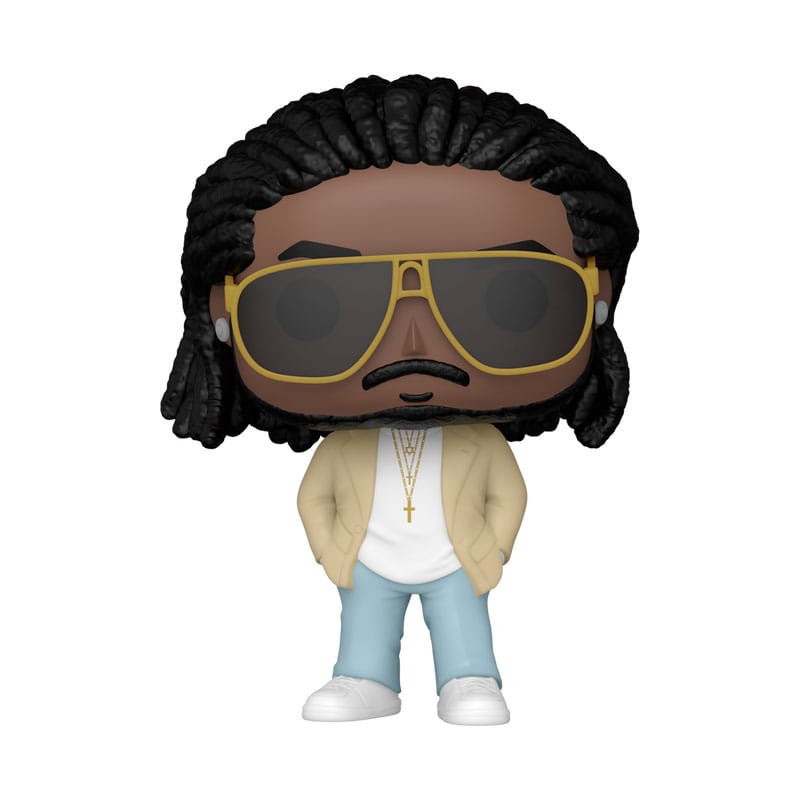 T-Pain POP Rocks Vinyl Figura T-Pain Rappa Ternt Sanga 9cm